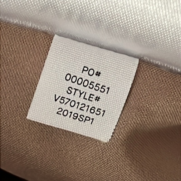 Vince Donny White Blue Stripe Wide Leg Belted Pants - Picture 8 of 11